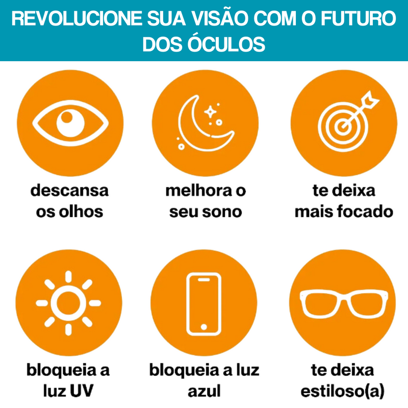 Super Óculos MultiFocal VisionSync Brinde + [Frete Grátis]