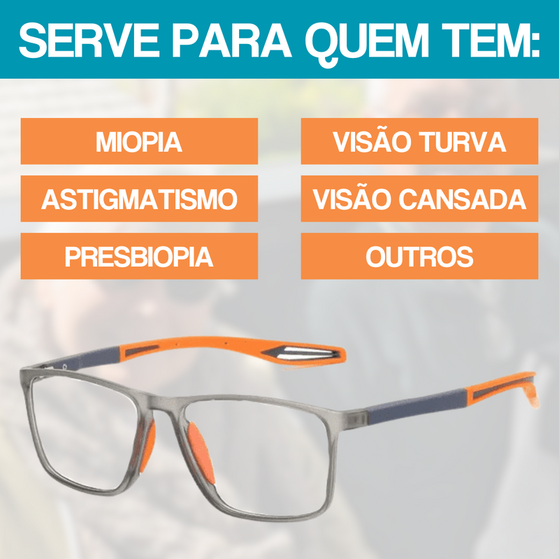 Super Óculos MultiFocal VisionSync Brinde + [Frete Grátis]