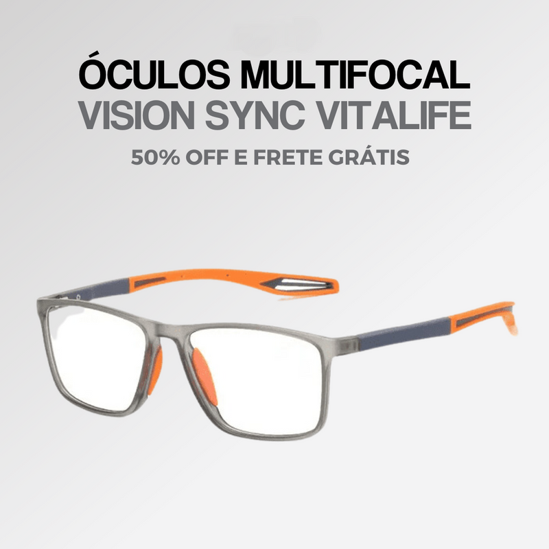 Super Óculos MultiFocal VisionSync Brinde + [Frete Grátis]